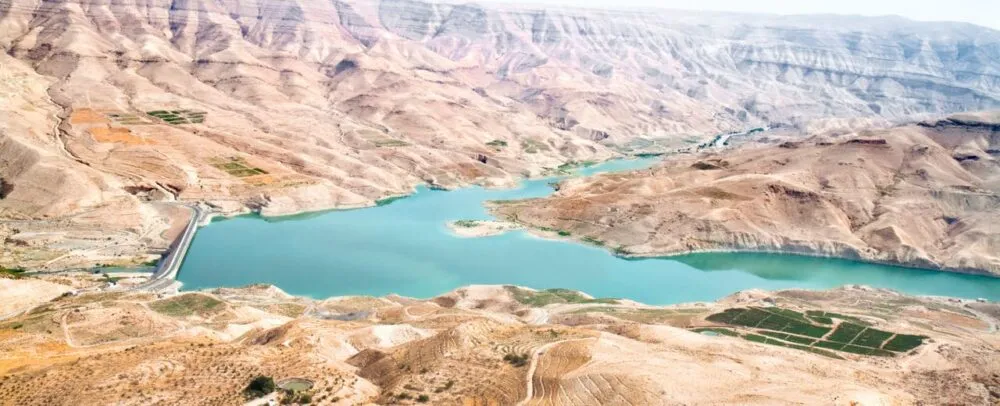 Wadi Mujib in Jordanië
