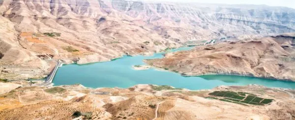 Wadi Mujib in Jordanië