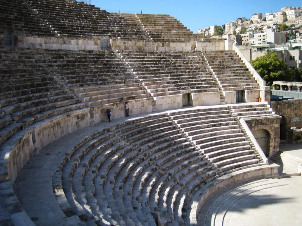 Amman Amfitheater in Jordanië