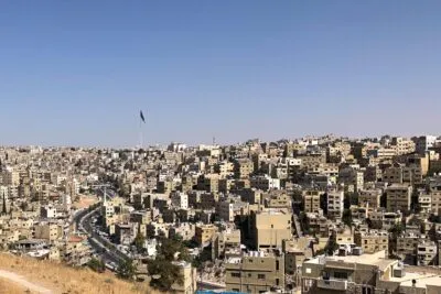 Uitzicht over Amman