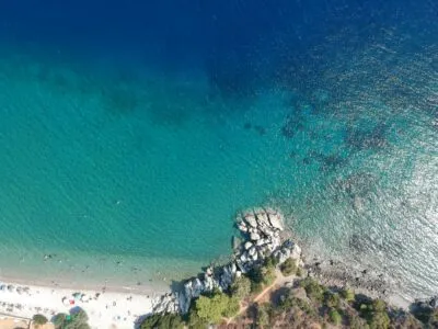 Strand en rotsen Bodrum