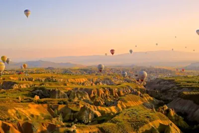 Cappadocië vanuit een luchtballon