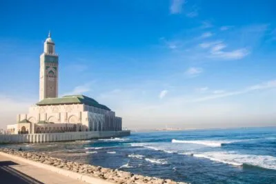Moskee in Casablanca, Marokko