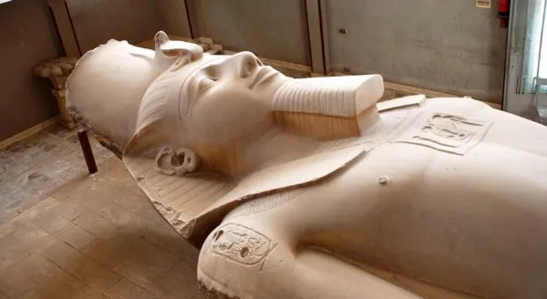 Egypte Caïro Beeld Van Ramses