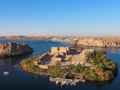 Rivier De Nijl door Egypte