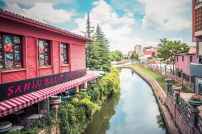 Eskisehir grachten in Turkije