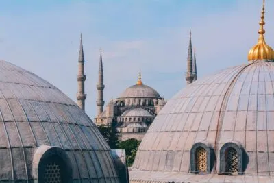 Blauwe moskee in Istanbul