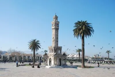 Izmir gebouw in Turkije