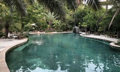 Natuurlijk zwembad El Himma Jordanië