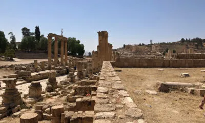 Romeinse ruïnes Jerash Jordanië