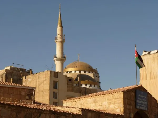 Moskee in Madaba Jordanië
