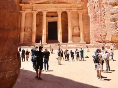 Massatoerisme schatkamer Petra Jordanië