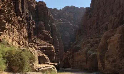 Wadi Mujib Start Siq trail Jordanië