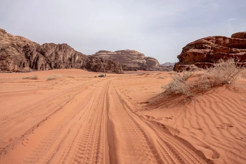 Wadi Rum in Jordanië