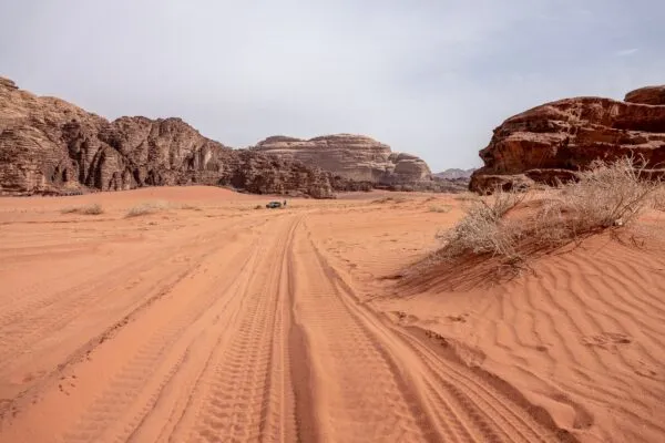Wadi Rum in Jordanië