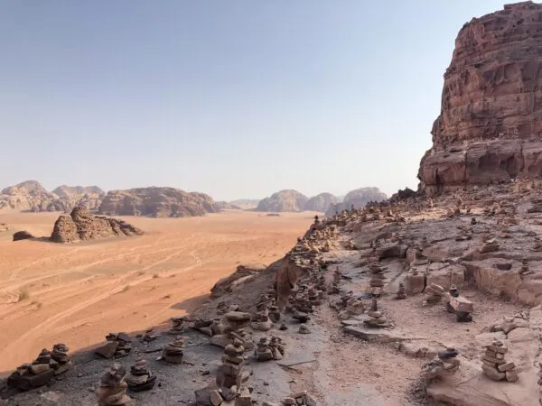 Wadi Rum Woestijn Uitzicht