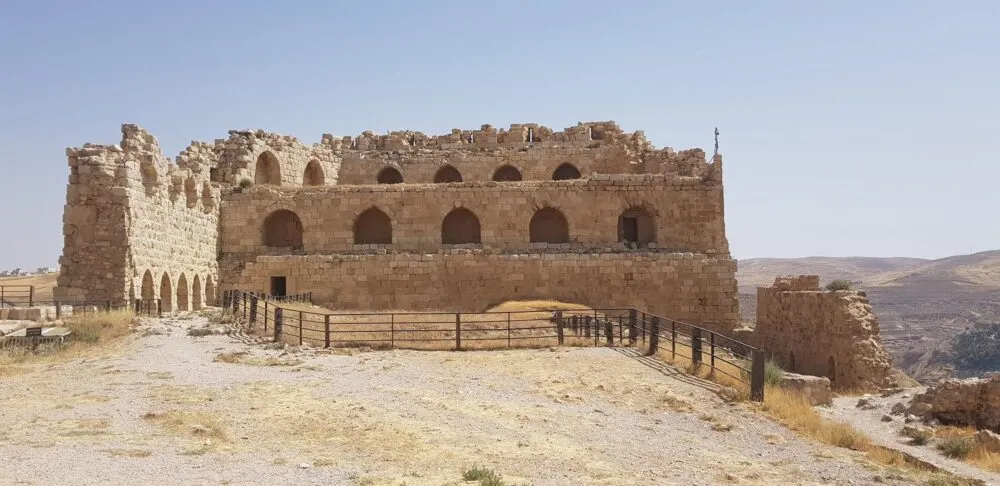 Kerak kasteel in Jordanë