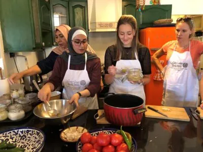 Kookworkshop in Jordanië