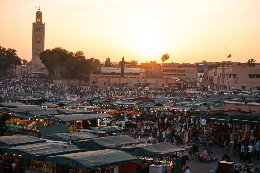 Markt in Marrakech