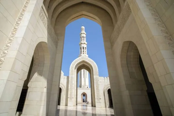 Sultan Kaboos moskee Muscat Oman