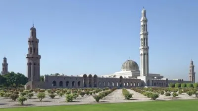 Sultan Qaboes moskee Muscat Oman