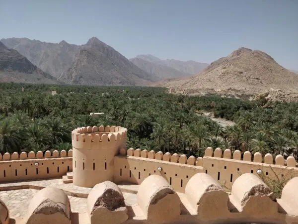 Uitzicht vanaf het Hakhal fort