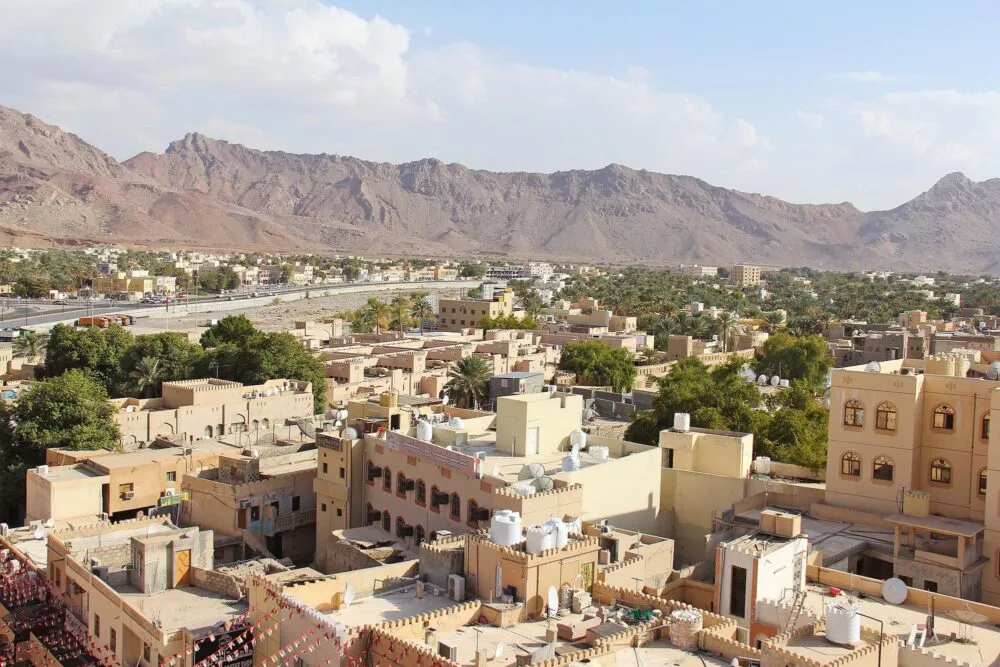 De stad Nizwa