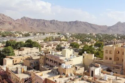 De stad Nizwa