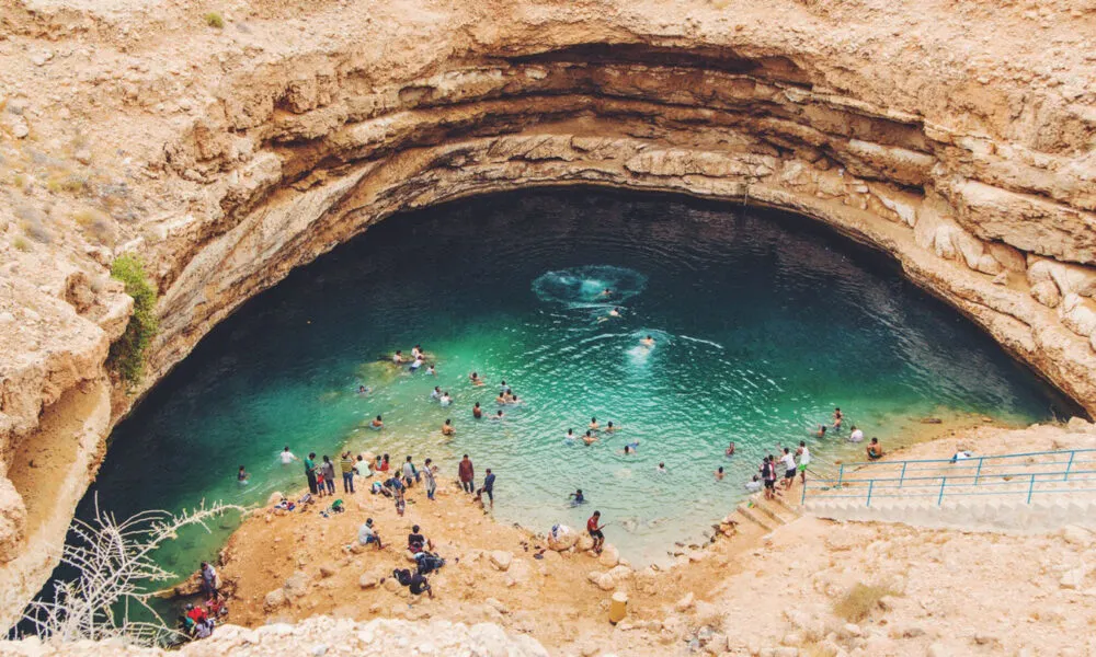 Bimmah sinkhole in Oman