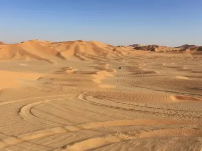 The Empty Quarter woestijn in Oman
