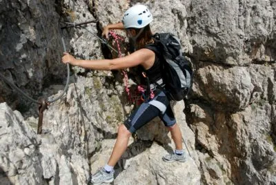 Jebel Akhdar via Ferrata klimmen