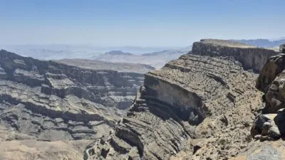 Oman Jebel Shams canyon balcony walk