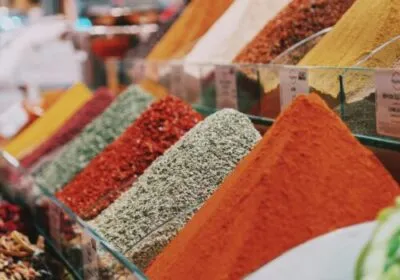 Kruiden op de markt in Oman