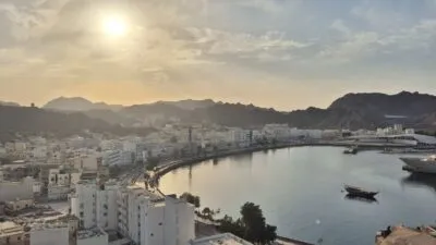 Oman Muscat Muttrah Skyline