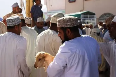 Geitenmarkt in Nizwa