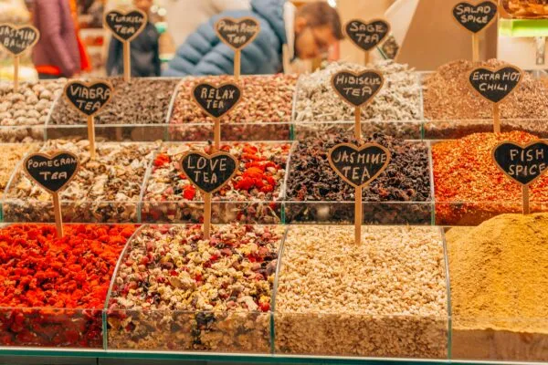 Foudtour specerijen in Istanboel Turkije