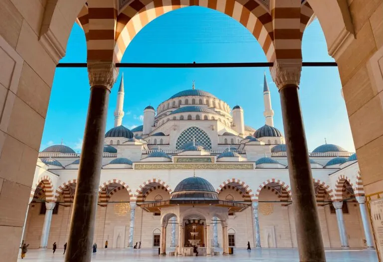 Blauwe Moskee in Istanboel, Turkije.