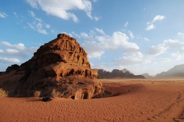 Wadi Rum Jordanië rots