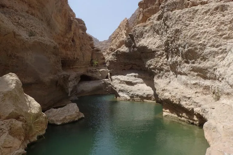 Wadi Shab water