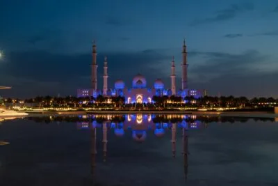 Sheikh Zayed Grand moskee in Abu Dabhi