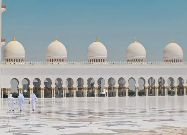Grote Moskee in Abu Dhabi