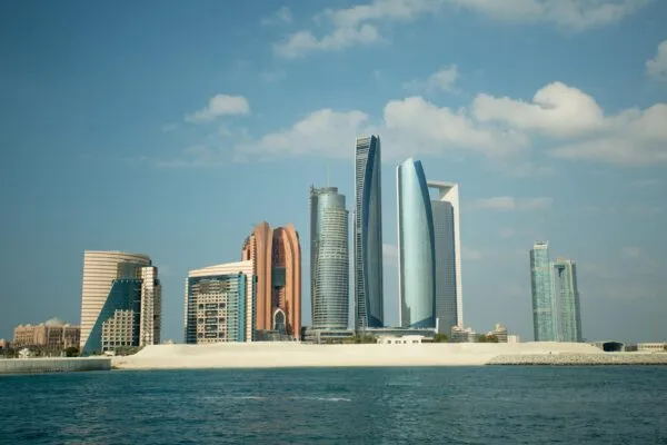 Abu Dhabi haar skyline
