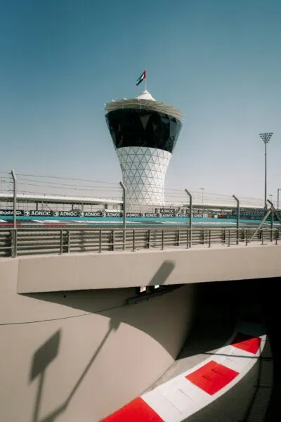 Yas Marina circuit in Abu Dubai