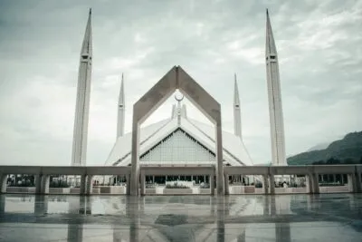 De Faisal Moskee in Pakistan