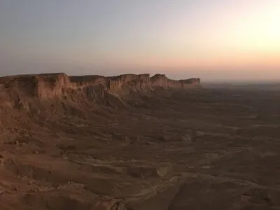 Edge of the world in Saoedi-Arabië