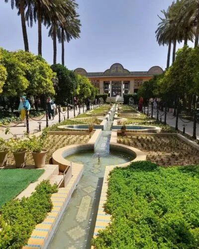 De Heilige tuin in Iran