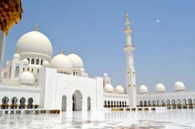 Sjekh zayed moskee in Abu Dhabi