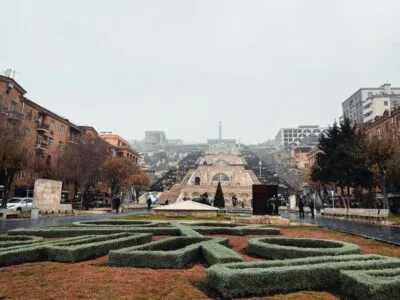 Armenië Jerevan Cascade