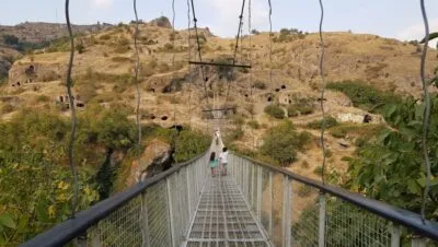 Hangbruggen Khndzoresk in Armenïe