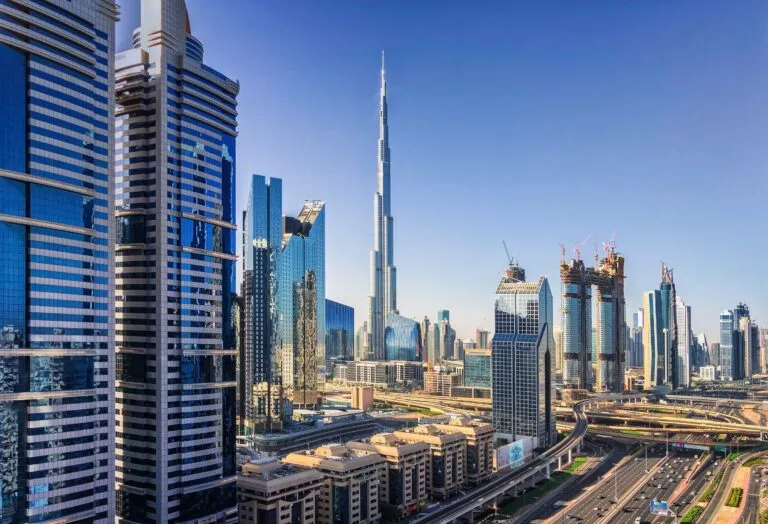 De Burj Khalifa in Dubai